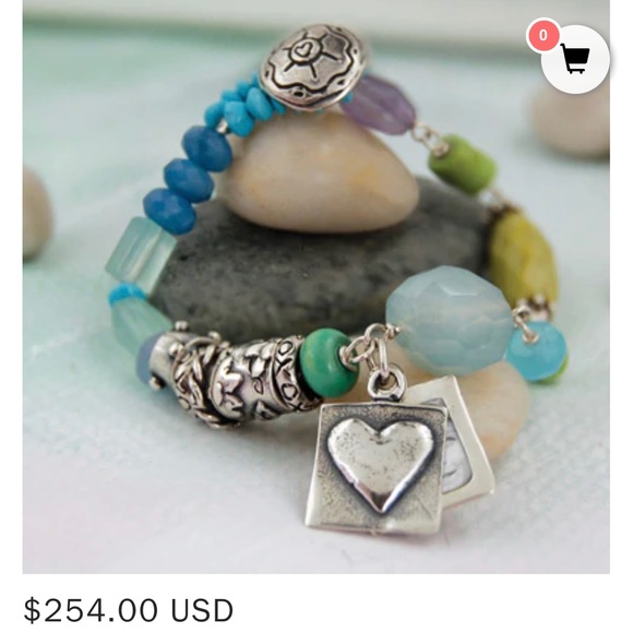 Bella branch “sleeping beauty” photo bracelet. - Picture 1 of 6